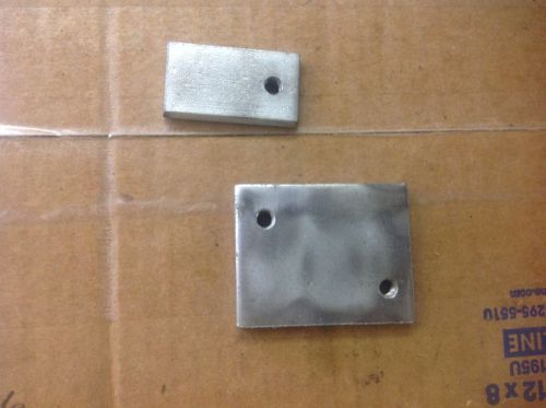 Mgb upper and lower door latch tapping plate