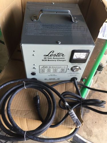 Lester battery charger. 48 volts new golf cart  club cart