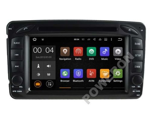 Quad core android 5.1 car stereo for benz c-class w203 clk w209  w163 w639 16gb