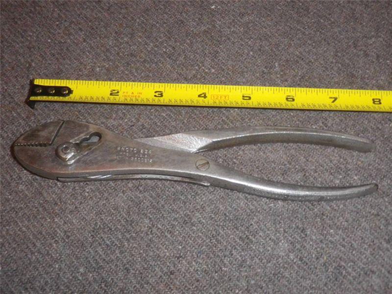 Vintage proto #234 compound leverage slip-joint pliers - free priority shipping
