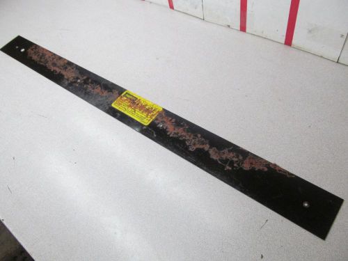 Floor cover for tailgate spring rod 1971-76 gm full size station wagon 76bw1-l6