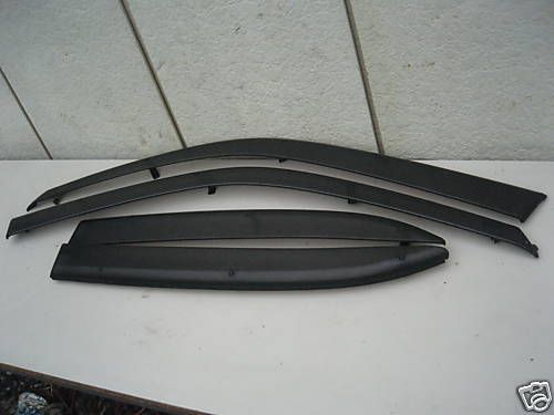 Jdm honda civic  ek sedan 4 door visors rain guard oem