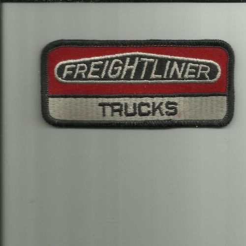 Freightliner trucks embroidered patch with adhesive iron on back rare