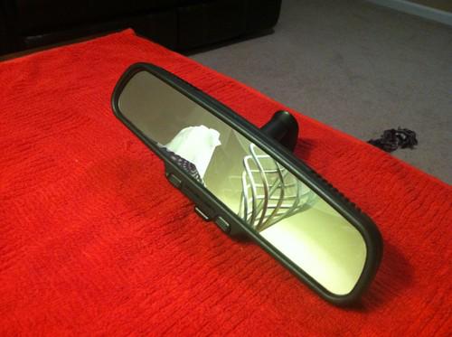 Oem gm inside rear view mirror dual reading lamps lights map 0151272