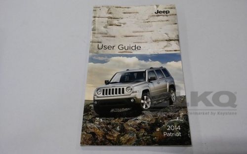 2014 jeep patriot owner operator&#039;s manual oem