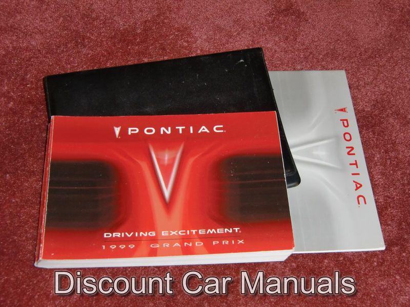 ★★ 1999 pontiac grand prix owners manual portfolio 99!! ★★