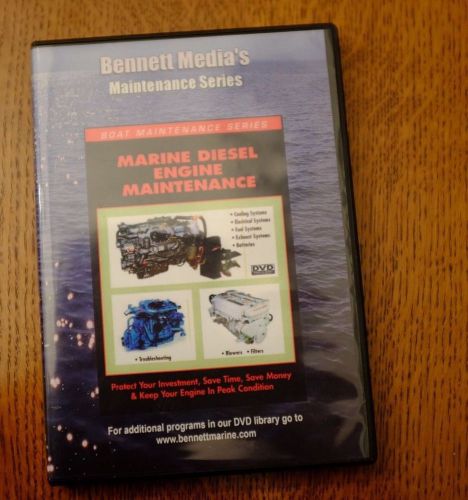 Marine diesel engine maintenance dvd