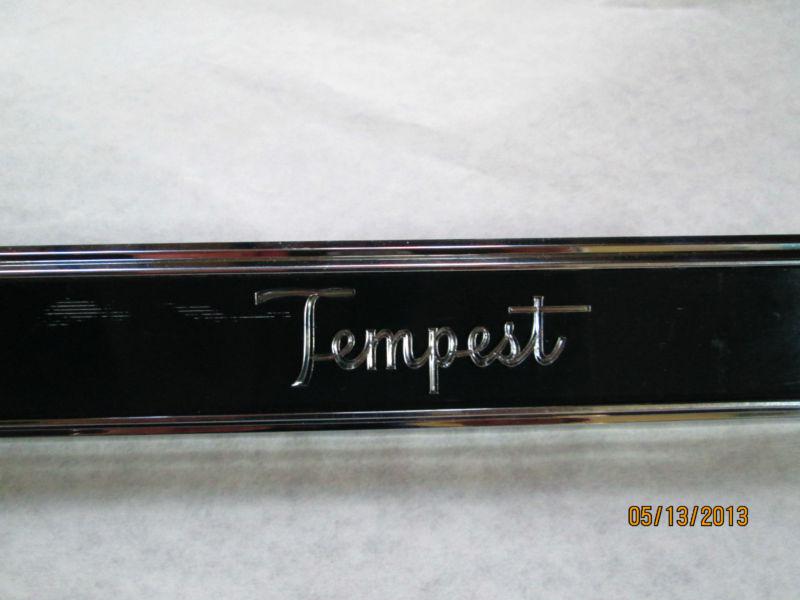 1966 tempest dash plate
