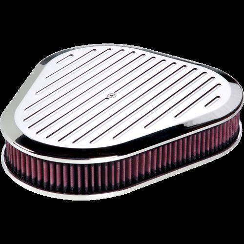 Bsp15720 billet specialties billet air cleaners triangle polished 2 5/16" filter