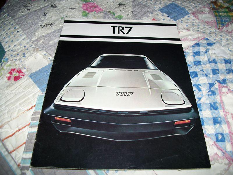 Triumph tr7 1997 sales brochure