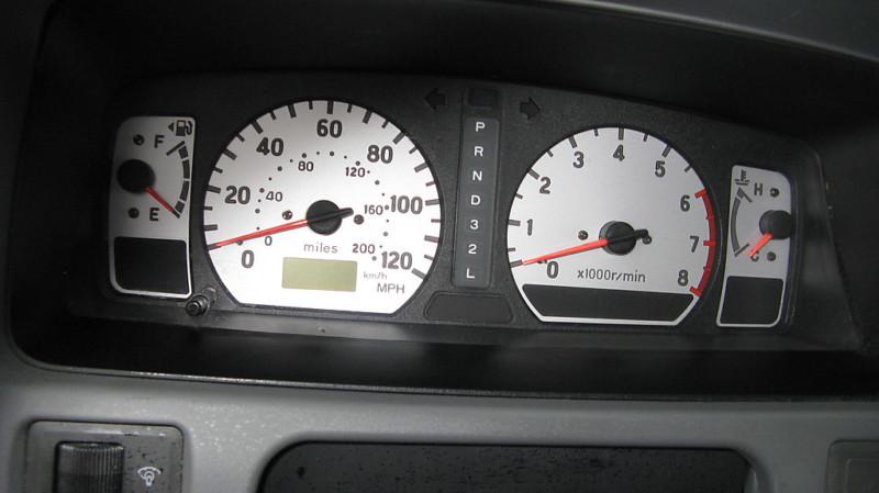 02 03 montero sport speedometer instrument gauge cluster panel
