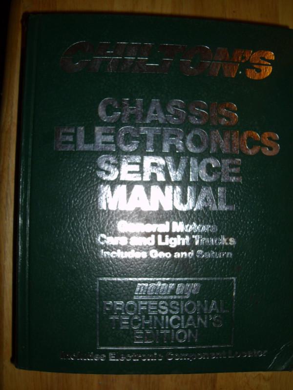 1991-1993 chiltons electronics shop manual car & truck