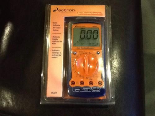 New ** actron auto trouble shooter cp7677 digital multimeter engine analyzer