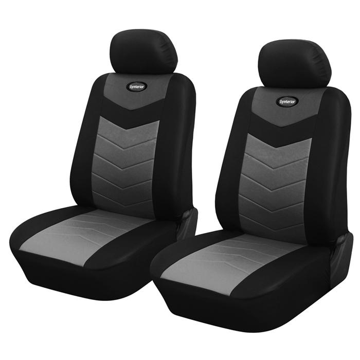 Front car seat covers compatible with toyota 157 onyx
