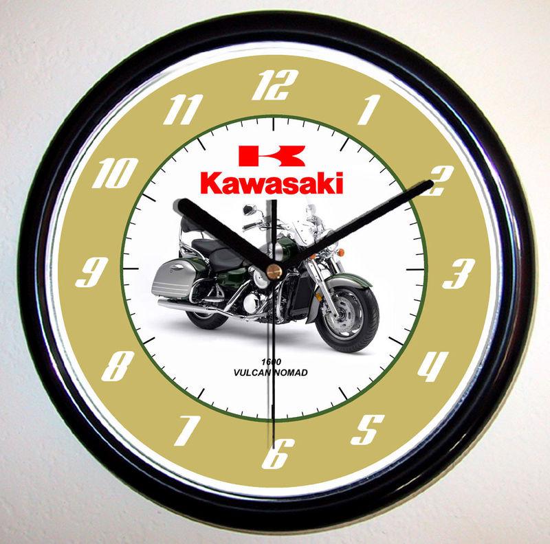 Kawasaki vn1600 vulcan nomad motorcycle wall clock 1600