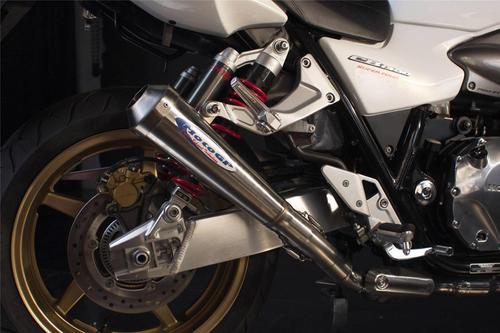 Honda cb 1300 03> speedpro exhaust motogp megacone ultrashort slipon muffler can
