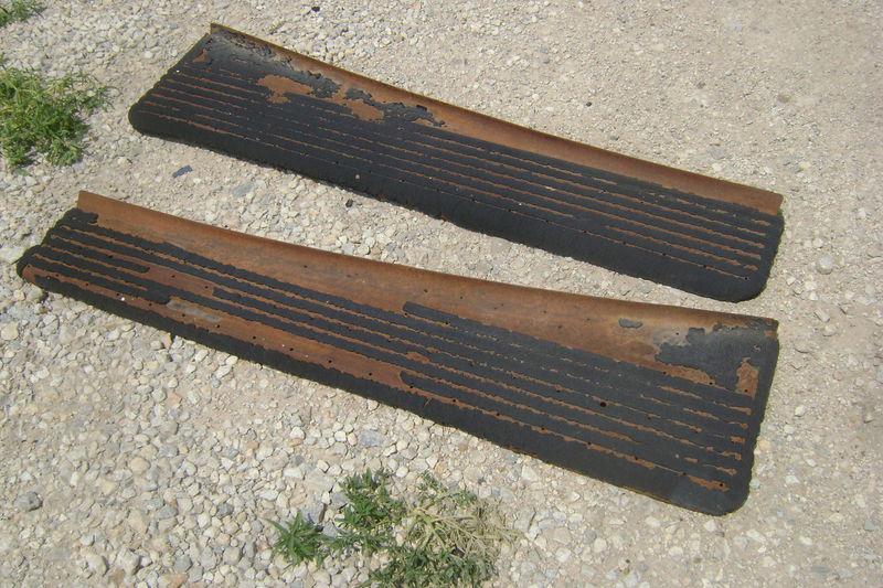 1937 37 olds oldsmobile running boards  solid pair 1938 38 rat rod