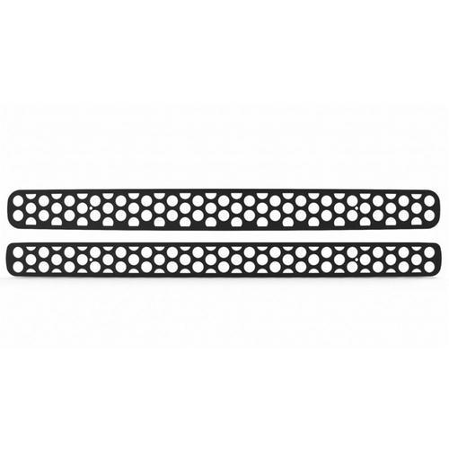 Chevy s10 98-04 circle punch black powdercoat grille insert aftermarket trim