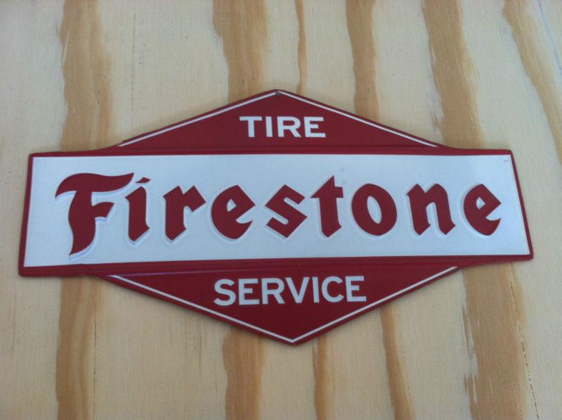 Firestone tire service metal sign old vintage style !!!!!!!free shipping!!!!!