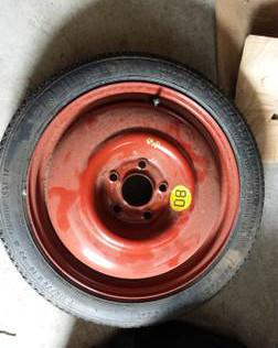 94 - 98 saab ng 900 93 15"  5 lug factory spare wheel