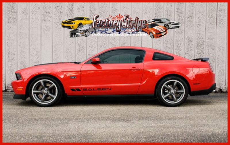 Ford mustang saleen  graphic logo vinyl decal factory stripe 