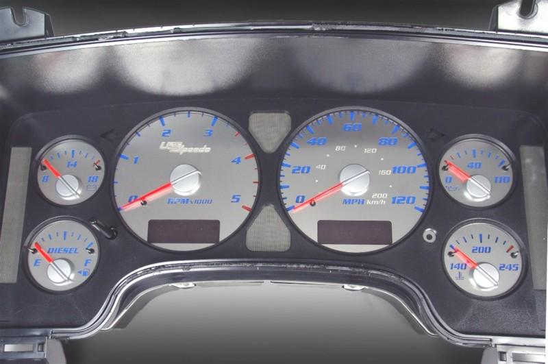 Us speedo ssrm03b us speedo stainless steel gauge face kit