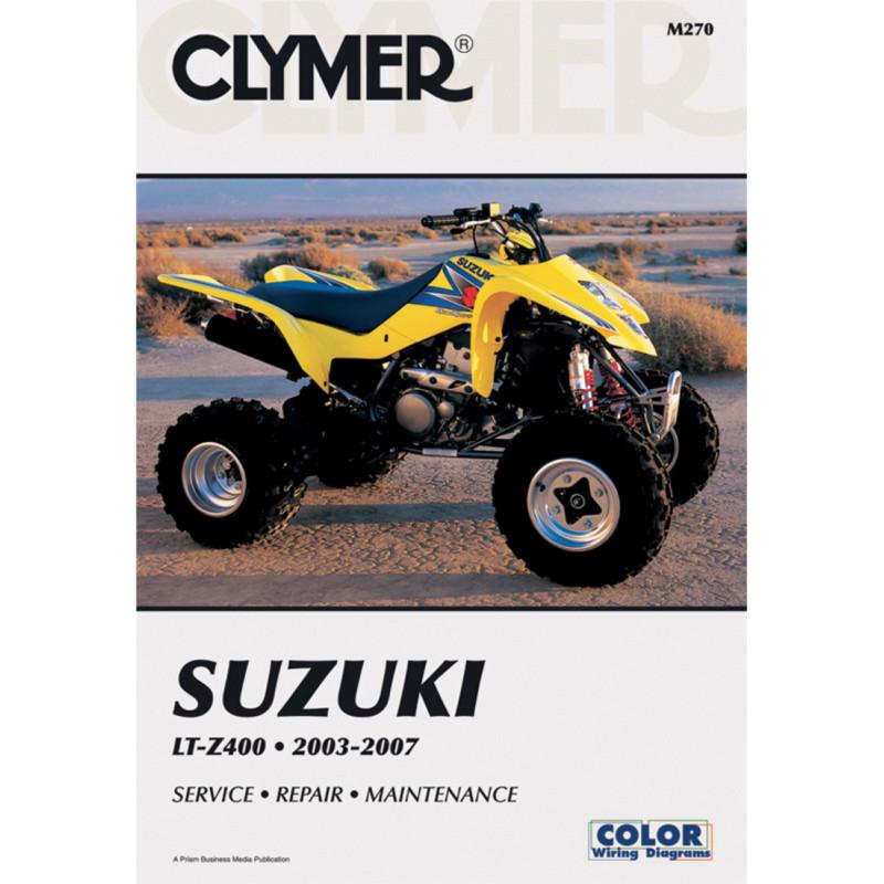 Clymer m270-2 repair service manual suzuki lt-z400 2003-2007