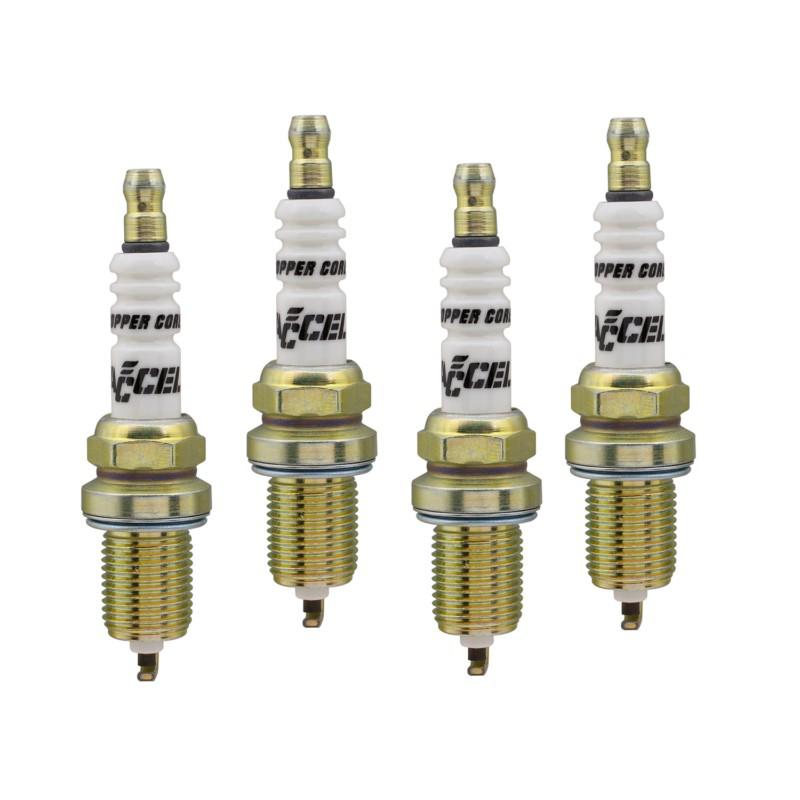 Accel 0736-4 u-groove resistor; spark plug