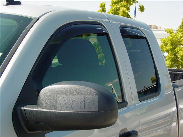 Ford explorer sport trac 2007 - 2010 in-channel wind deflector vent visor shade 