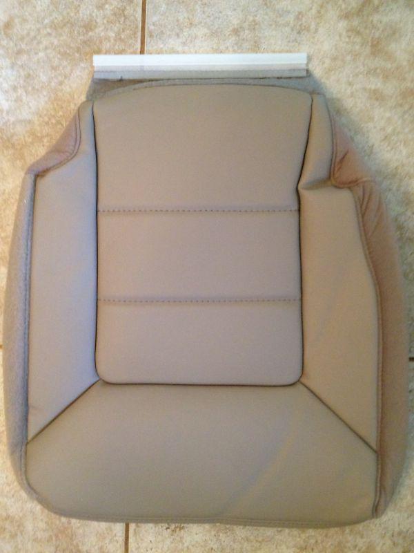 03-06 ford expedition factory original rear leather seat cushion cover (tan)