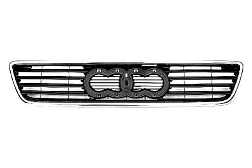 Replace au1200107 - 95-97 audi a6 grille brand new car grill oe style