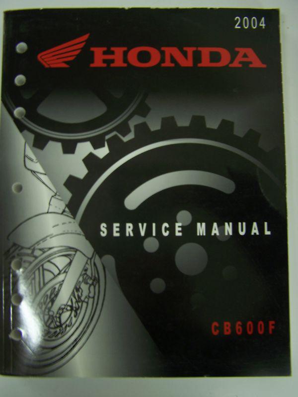 2004 honda cb600f motorcycle oem service shop repair manual