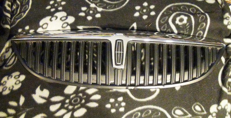 00, 01, 02 lincoln ls grille grill hood chrome oem