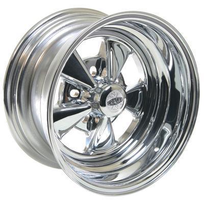 Cragar 08/61 s/s super sport chrome wheel 15"x8" 5x4.75" bc set of 4 61817(4)