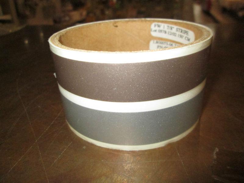 Hull tape / taupe/silver / 1 7/8"