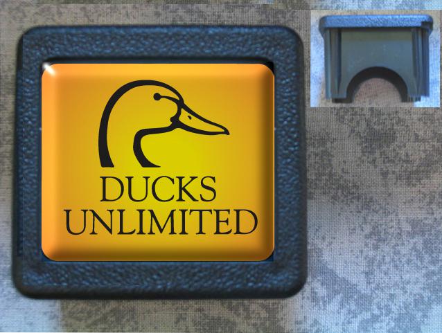 Hp ducks unlimited trailer hitch plug cover conservation accessory