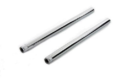 Chrome 41mm fork tube set 24-1/4" total length vt24-0412