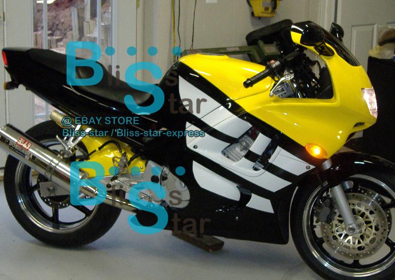 Injection plastic fairing with tank fit cbr600f3 cbr600 f3 1997-1998 44 w4