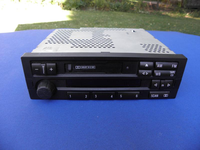 bmw alpine c33 radio stereo cassette e36 318 328 m3 z3 code manual works!