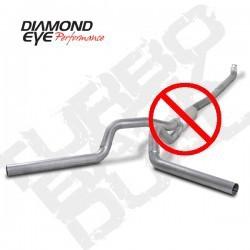 Diamond eye exhaust- 01-07 chevy 4" alum-down pipe back dual