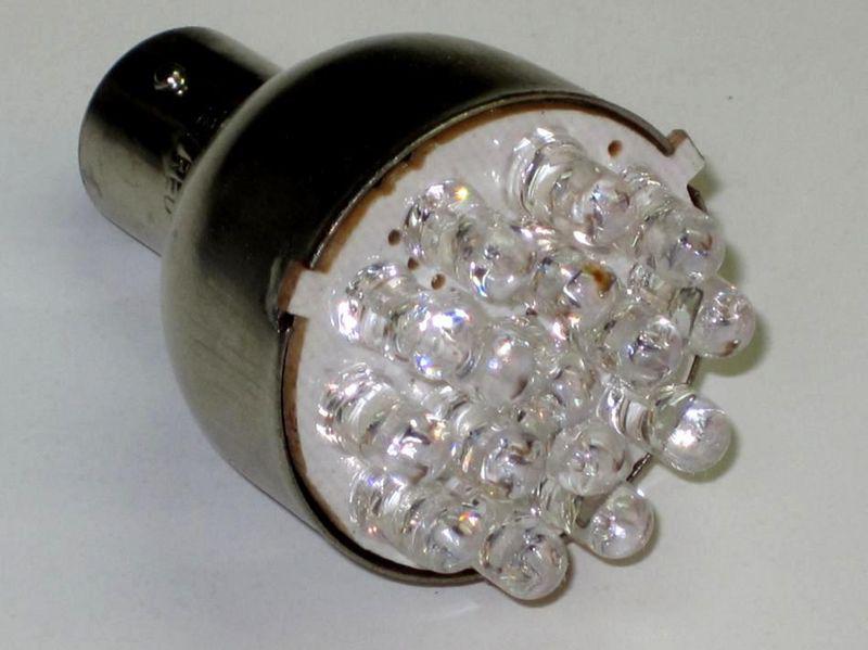 Led taillight bulb for lucas triumph norton bsa 99-0542 red brake light 12 volt