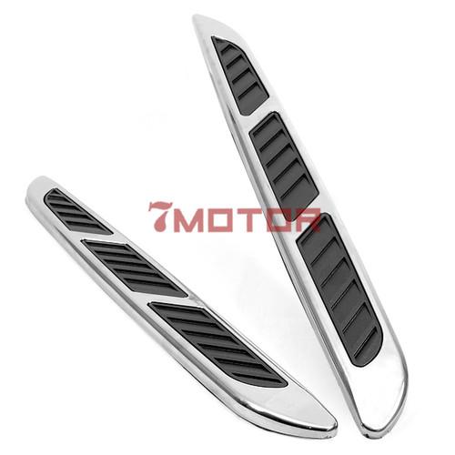 New chrome black grille air intake fender side for vent bmw gmc ford benz