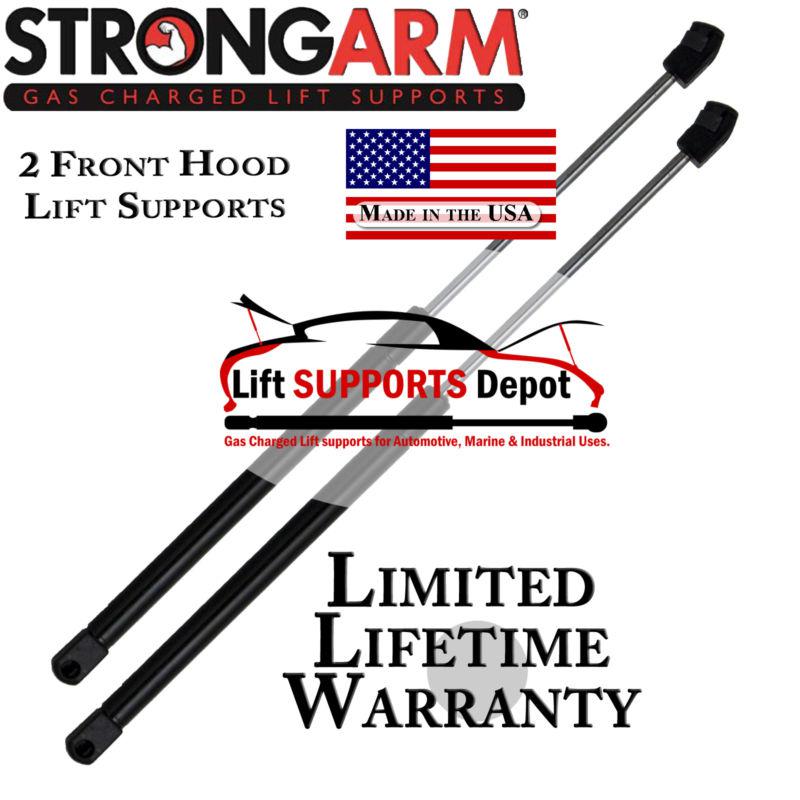 Qty(2) ford excursion, f-super duty front hood gas lift supports/ bonnet support