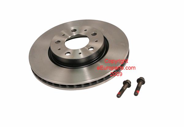 New genuine volvo disc brake rotor - front 31262092