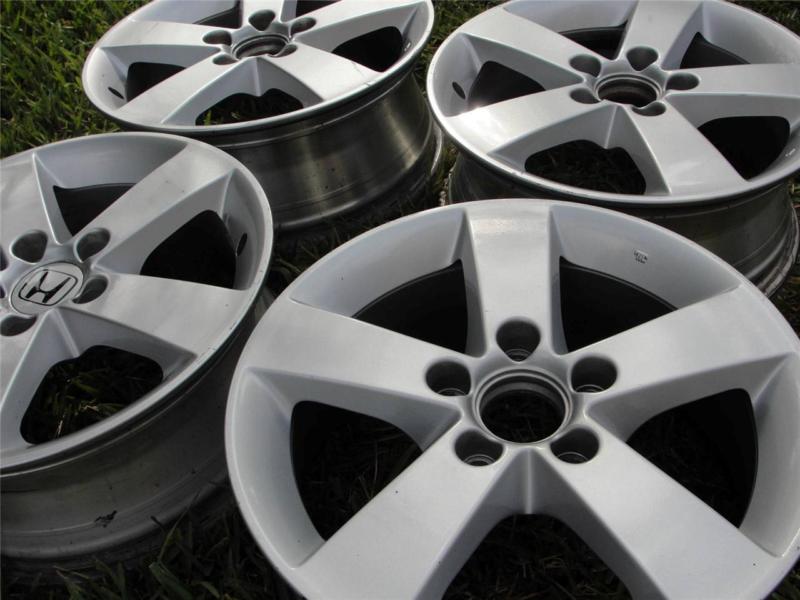 4 16" honda civic factory alloy wheels rims oem ex ex-l 06 07 08 09 10 11 lx-s