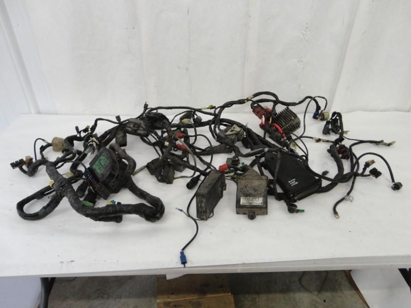 1988-2000 honda goldwing gl1500 wiring harness, ignition control unit, etc. 3147