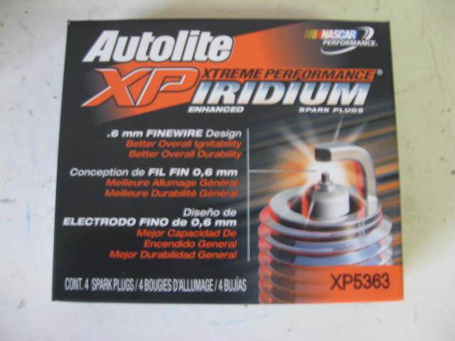 Many car/truck/suv autolite xp5363 iridium spark plug set(4 four)