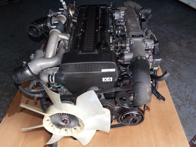 Toyota  supra 2.5l twin turbo rear sump engine auto trans wiring jdm 1jz-gte