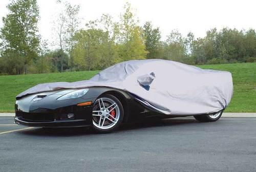 Corvette z06 triguard car cover w/ embroidered front & rear logos