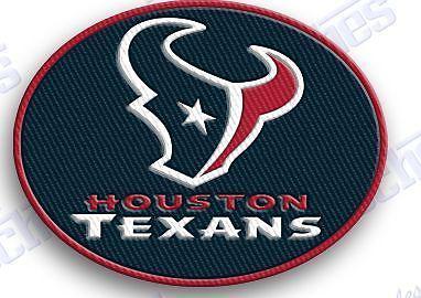 Houston texans  iron on embroidery patches patches embroidered nfl football